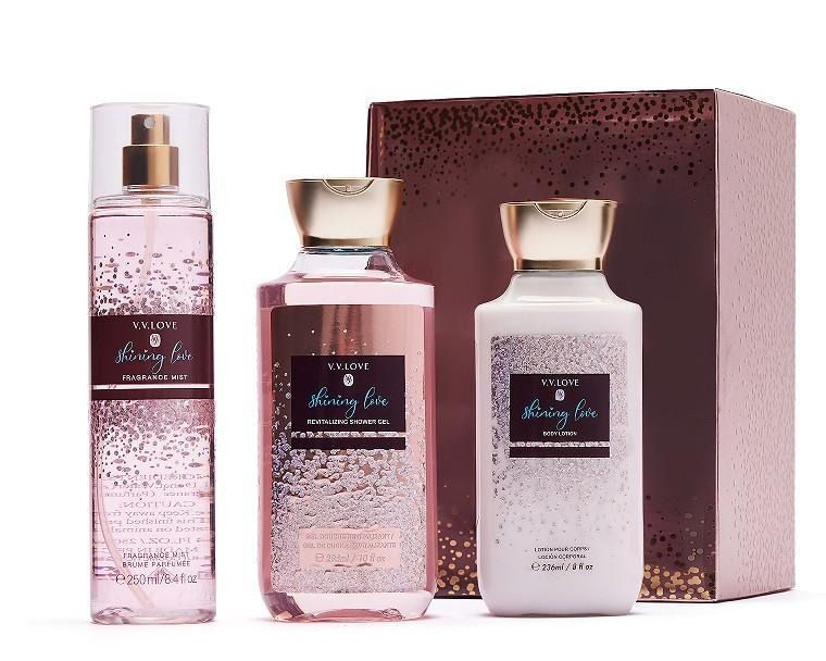 3PC Bath & Body Gift Set For Her 250ml Body Care Gel & Shower Gel Soothing Whitening Cosmetics Gifts for Women Birthday Christmas Skin Repair 8 Variants Summer Dream