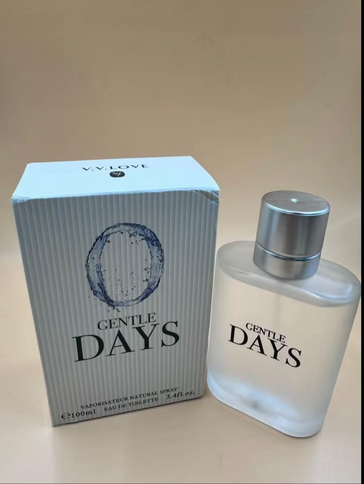 GENTLE DAYS Aquatic Aromatic Perfume 100 ML Christmas Gift Eau de Toilette Natural Spray 3.4 fl oz