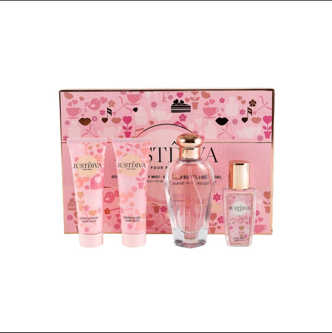 4pcs Ladies Perfume Gift Set