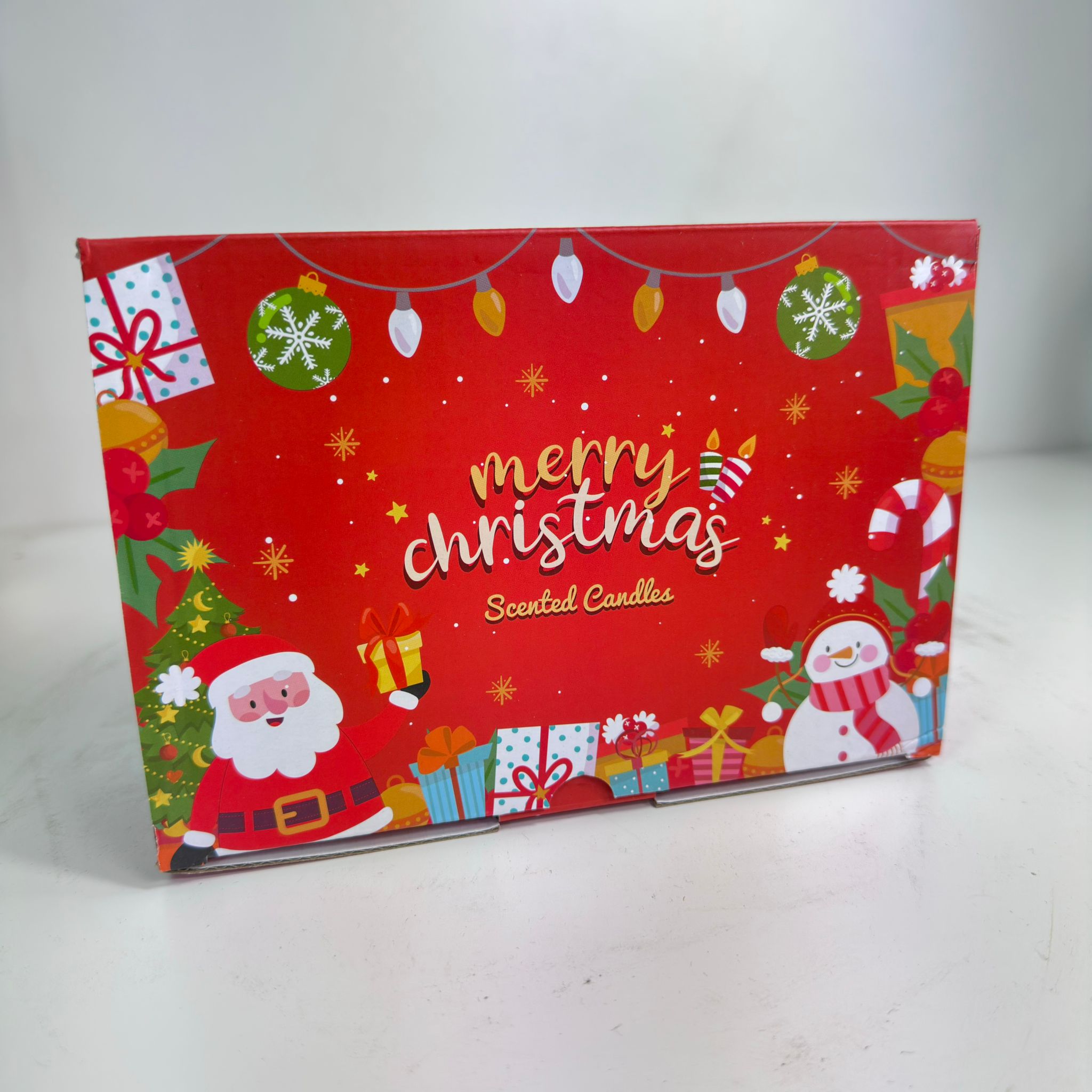 Christmas Jar Candles - 12 Pcs