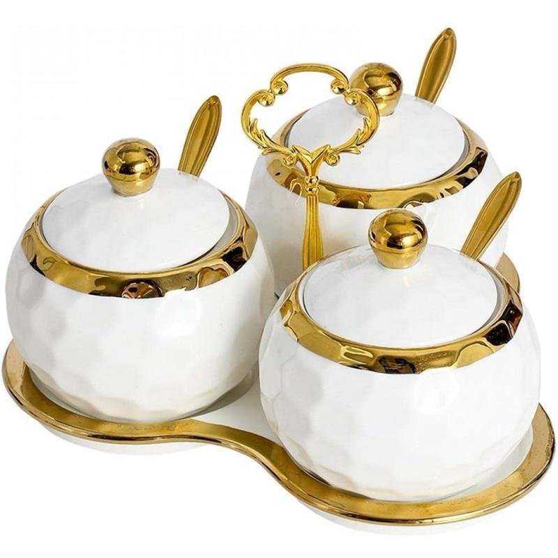 Ceramics Condiment Jar